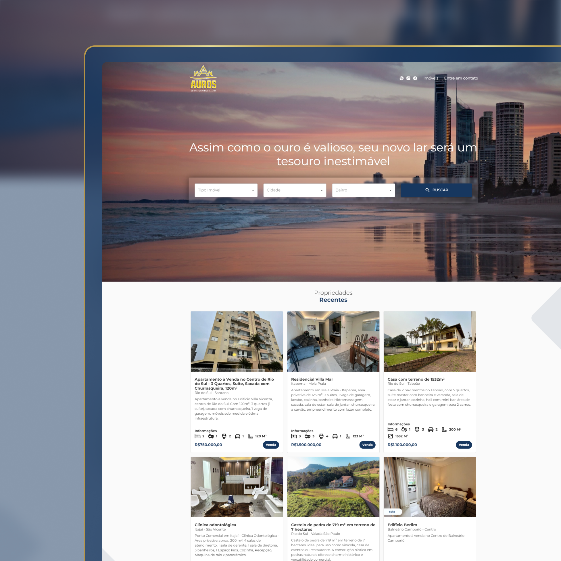 Auros Corretora Imob